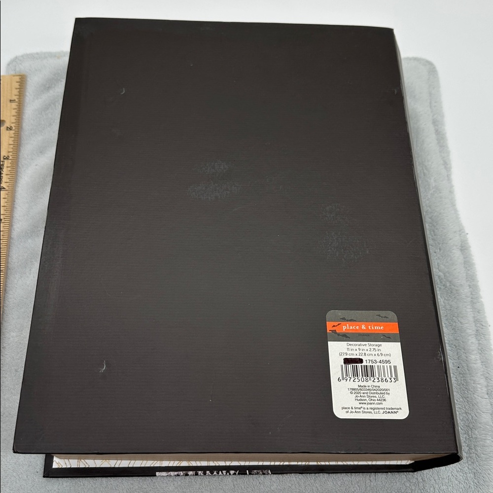 Decorative Storage Box-(Made to look like a Book) Creepy Decorative - Picture 4 of 6